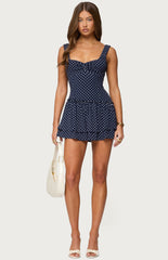 Edikted Mercedez Polka Dot Romper