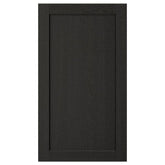 LERHYTTAN - Front for dishwasher, black stained, 45x80 cm - best price from Maltashopper.com 00356076