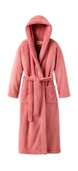 UGG Aarti Long Plush Robe, Pink Cedar