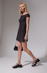 Third Charm Sophia Printed Mini Dress