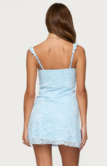 Edikted Stephanie Lace Mini Dress
